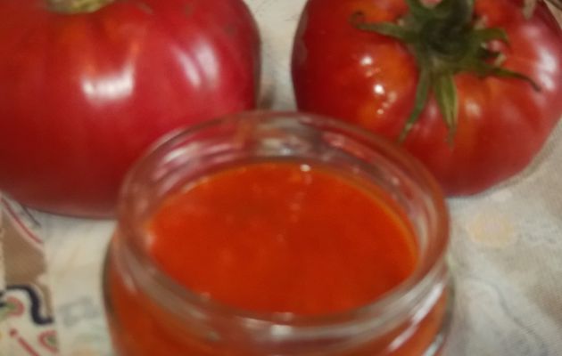 conserve de sauce tomates 