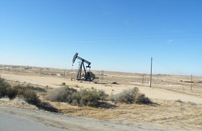 Sur la route de Death Valley