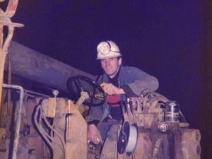 Mineurs d'Algrange mutés à la mine d'Hayange (1982-1984)