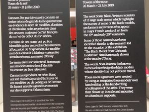 Les COULEURS de PARIS : le modèle NOIR à ORSAY, d'Achille à Zinèbe 