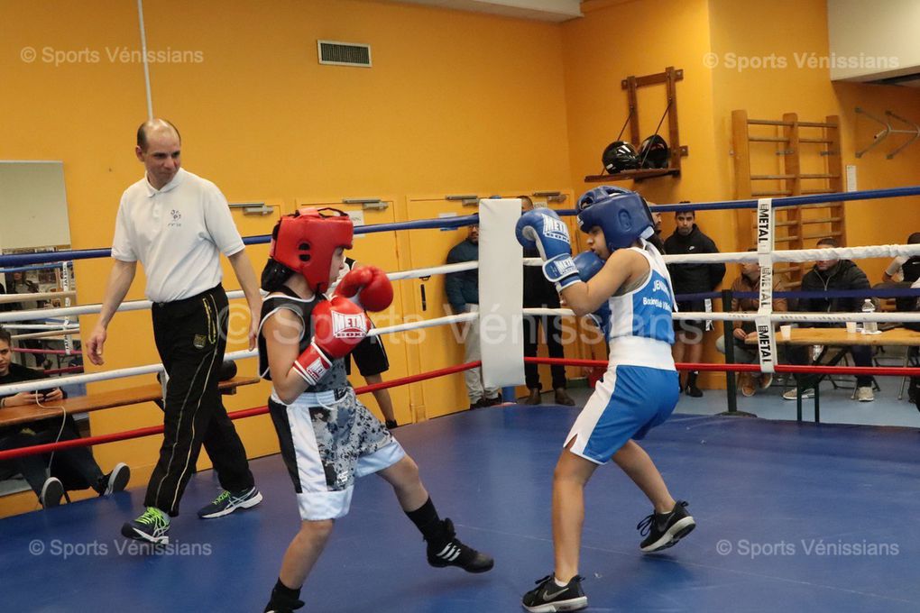 La boxe éducative féminine departementale avait rendez-vousà Vénissieux