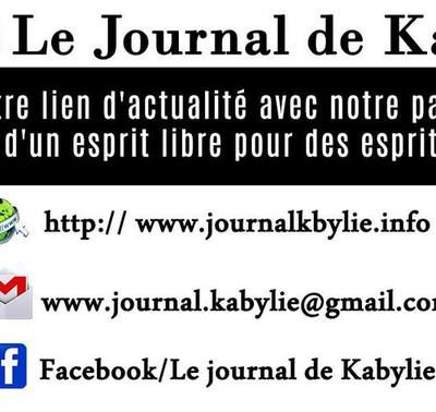 Présentation de la communauté (Le journal de Kabylie ) 