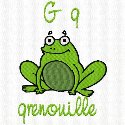 G alphabet animaux