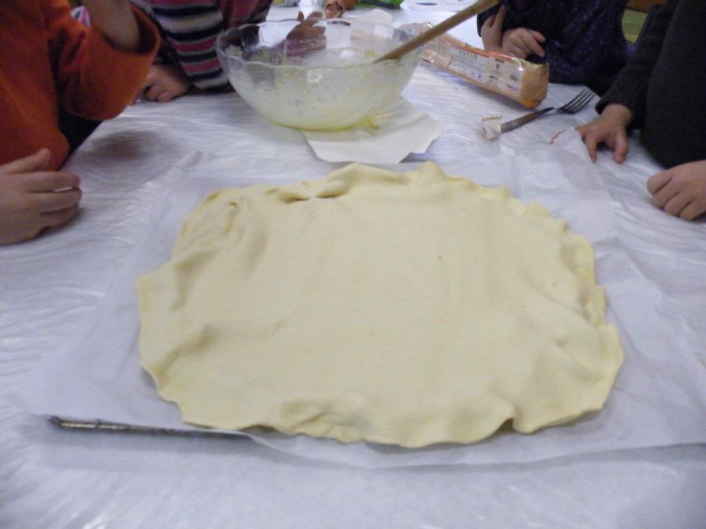 Réalisation de nos galettes des rois