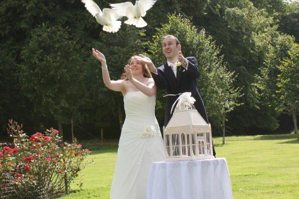 Lacher de colombe mariage tradition