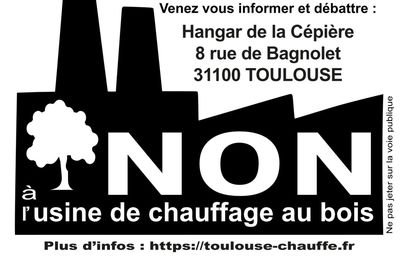 Alerte pollution sur l'Ouest Toulousain: non à l'usine de chauffage au bois!