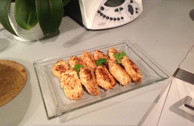 Nuggets de poulet à la vache qui rit