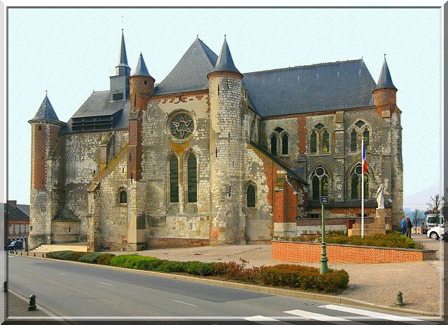 Diaporama église fortifiée de Montcornet