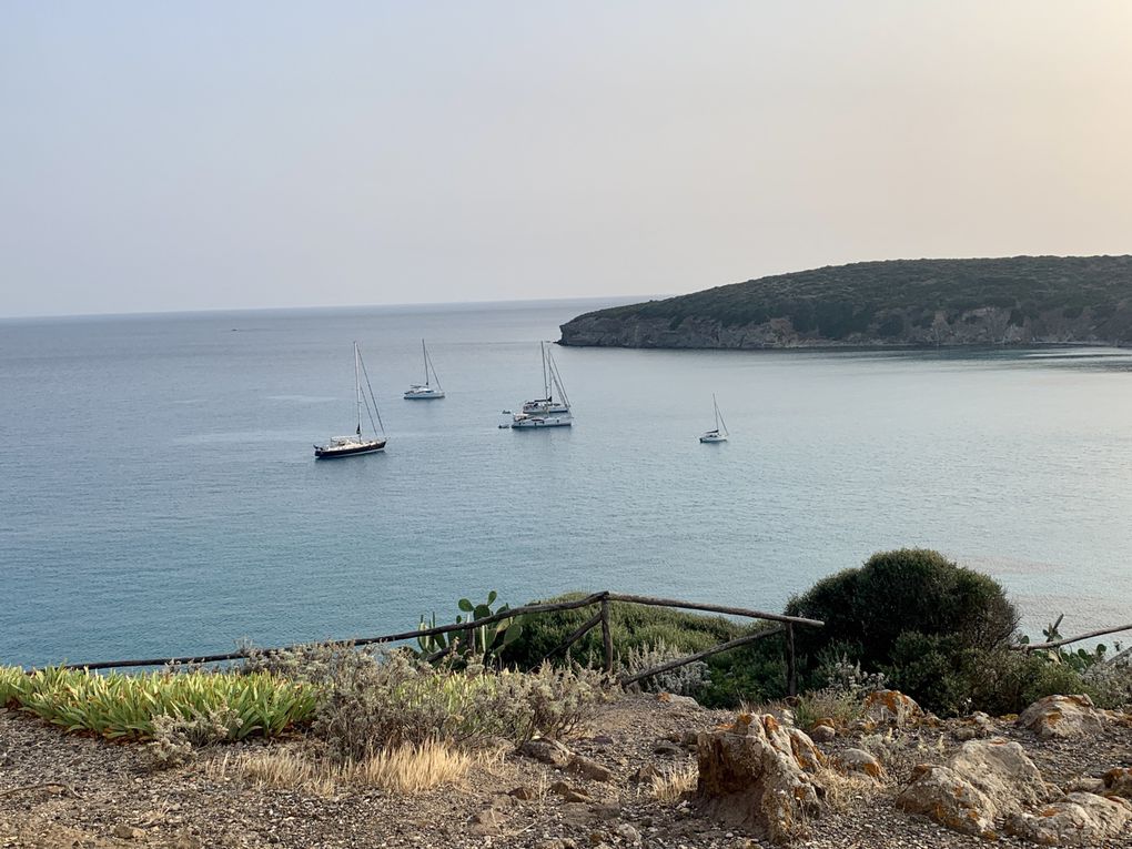 Dans les  criques du Sud Sardaigne, sur terre et sur mer en kayak et voilier.