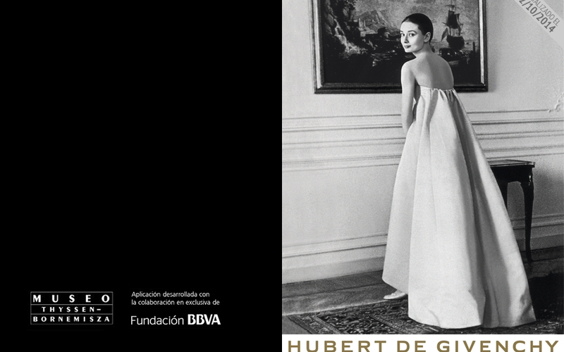 EXHIBITION / HUBERT DE GIVENCHY RETROSPECTIVE - FROM 22 OCT - 18 JAN 2015 / MUSEO THYSSEN BORNEMISZA - MADRID