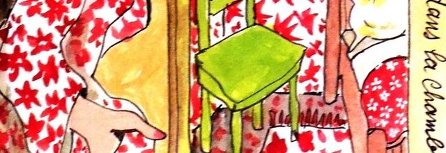 une phrase: un dessin - a prompt: a sketch