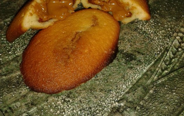 Madeleines coeur speculoos