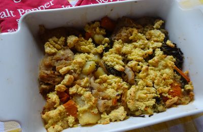 Légumes de pot au feu en crumble