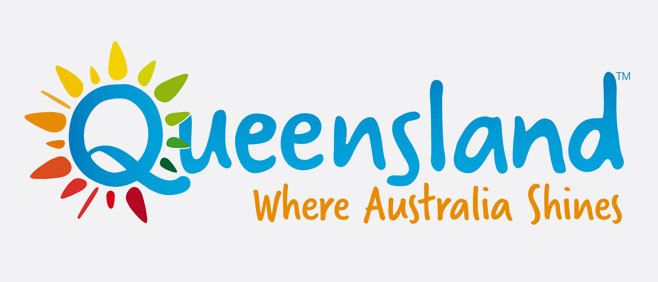 Queensland Tourism logo and my caretaker job
