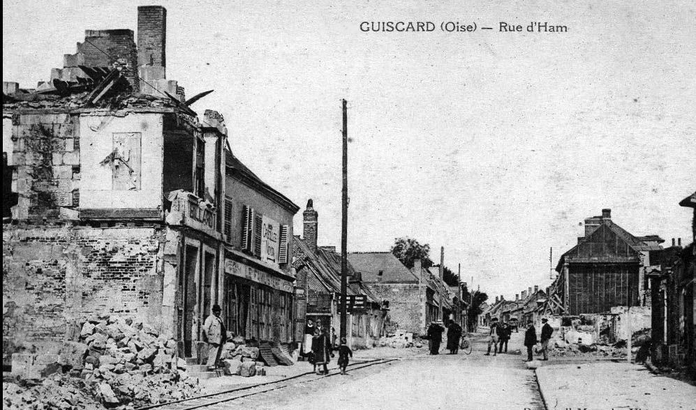 Album - le village de Guiscard (Oise), les rues