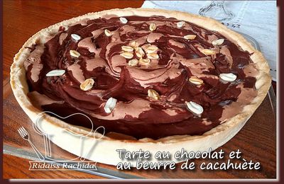 Tarte au chocolat et beurre de cacahuète 