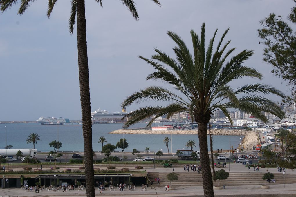 départ de Savonne (Italie), Barcelone, Palma de Majorque aux Baléares, La Valette à Malte, Palerme en Sicile et enfin Rome.