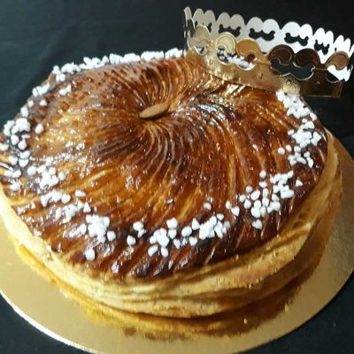 Galette des rois frangipane