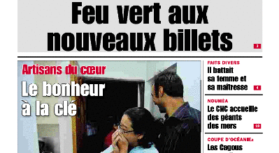 A la une....