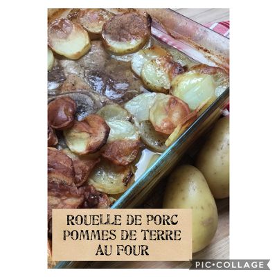 Rouelle de porc et pommes de terre au four