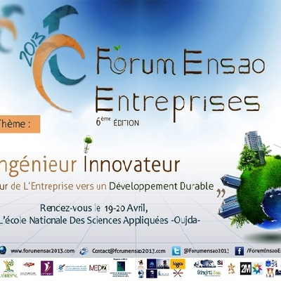 FORUM ENSAO-ENTREPRISES 6ème EDITION