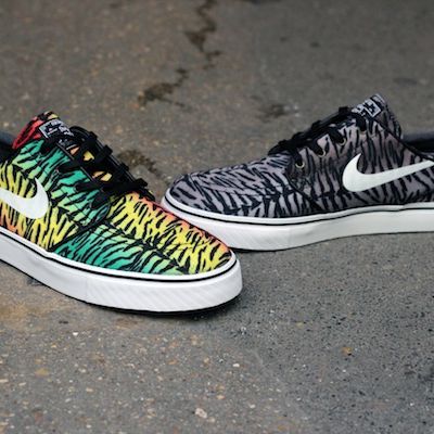 Nike SB Zoom Stefan Janoski "Tiger" pack.