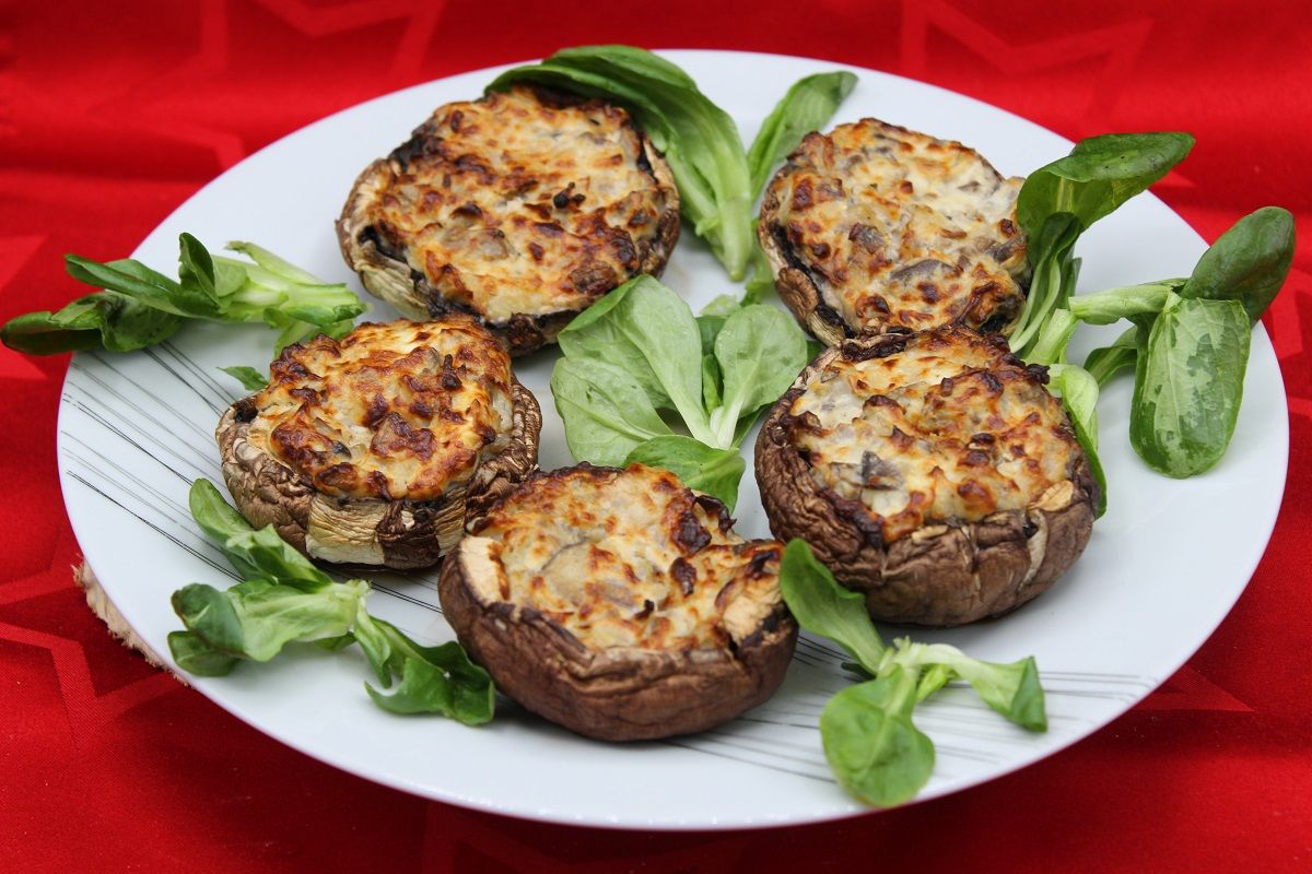 Champignons farcis (Air Fryer) Le blog de Michelle Plaisirs de la Maison