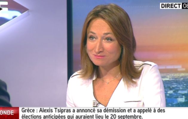 2015 08 21 - CAMILLE LANGLADE dans LA MATINALE INFO d'i>tele