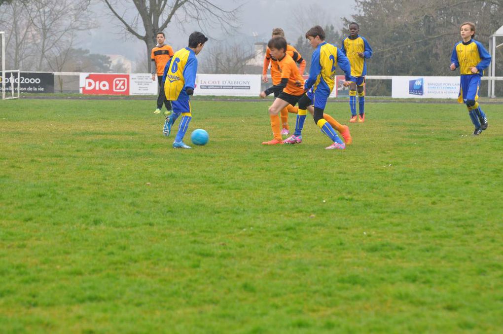 U13.1 – Les U13 maîtres aux Ronzières