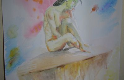 études aquarelle