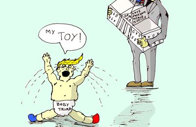 [Instant dessin] "Baby Trump"