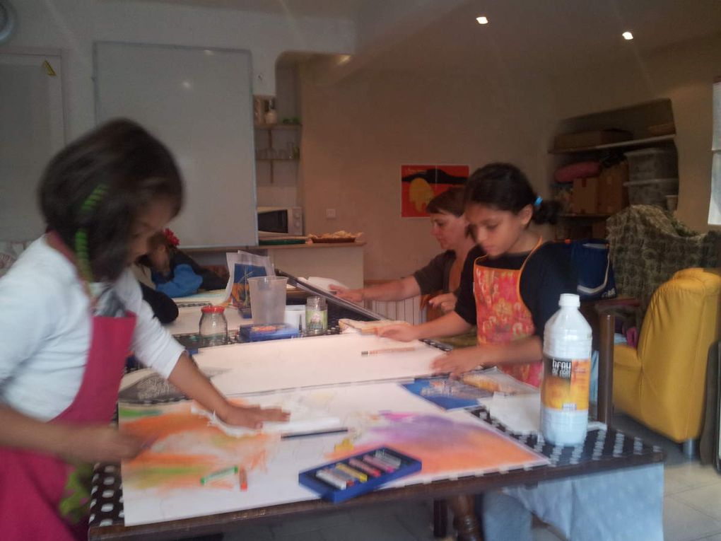 Ateliers Art Plastique parent/enfant Maison de la famille Forcalquier