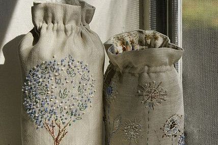 embroidered bags