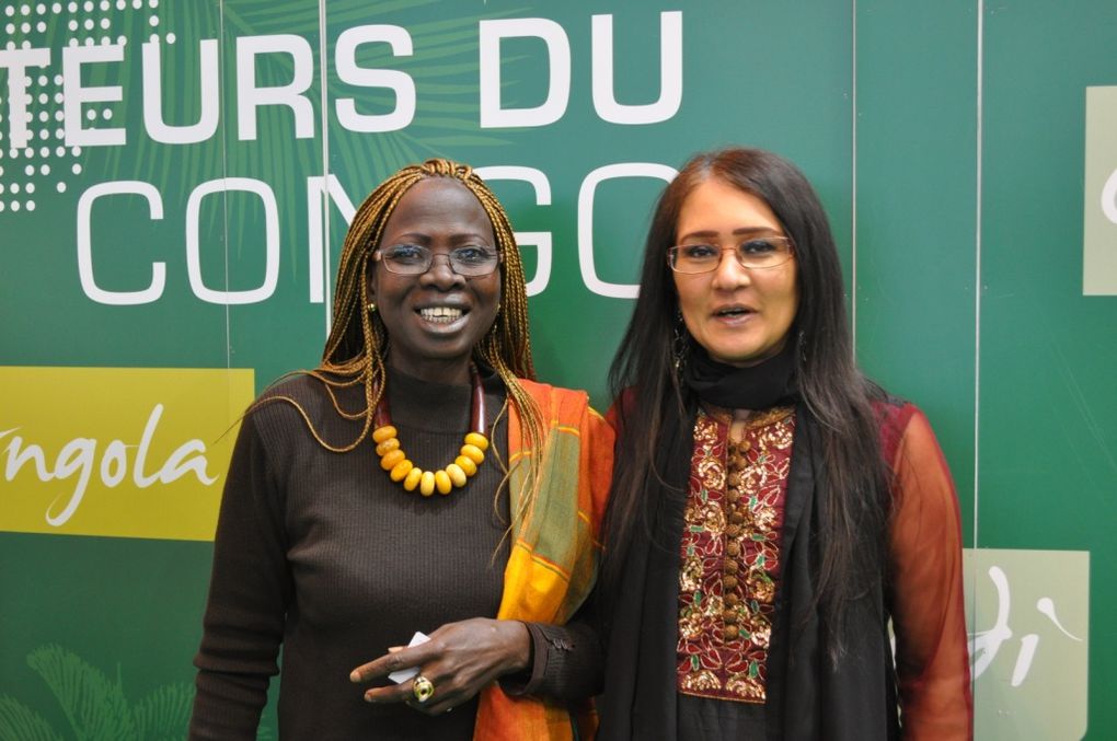 Les personnalités qui ont visité le stand Livres et auteurs du Bassin du Congo