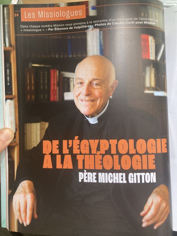 De l'égyptologie à la théologie : Père Michel Gitton