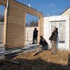 Nativie: un montage rapide et spectaculaire d'une maison à ossature bois dans la Nièvre