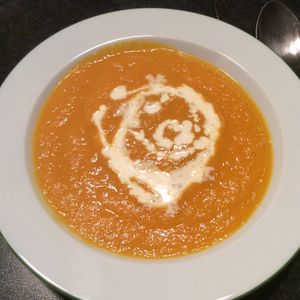 Soupe patate douce et carotte