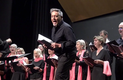 Notre concert choral de printemps à Denia...