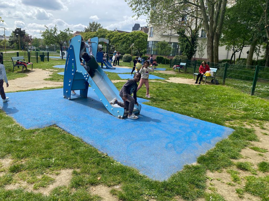 Grosse éclate au parc pour les CP A et les CP B 