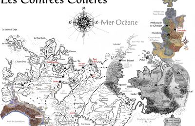 Carte des écrins cotiers