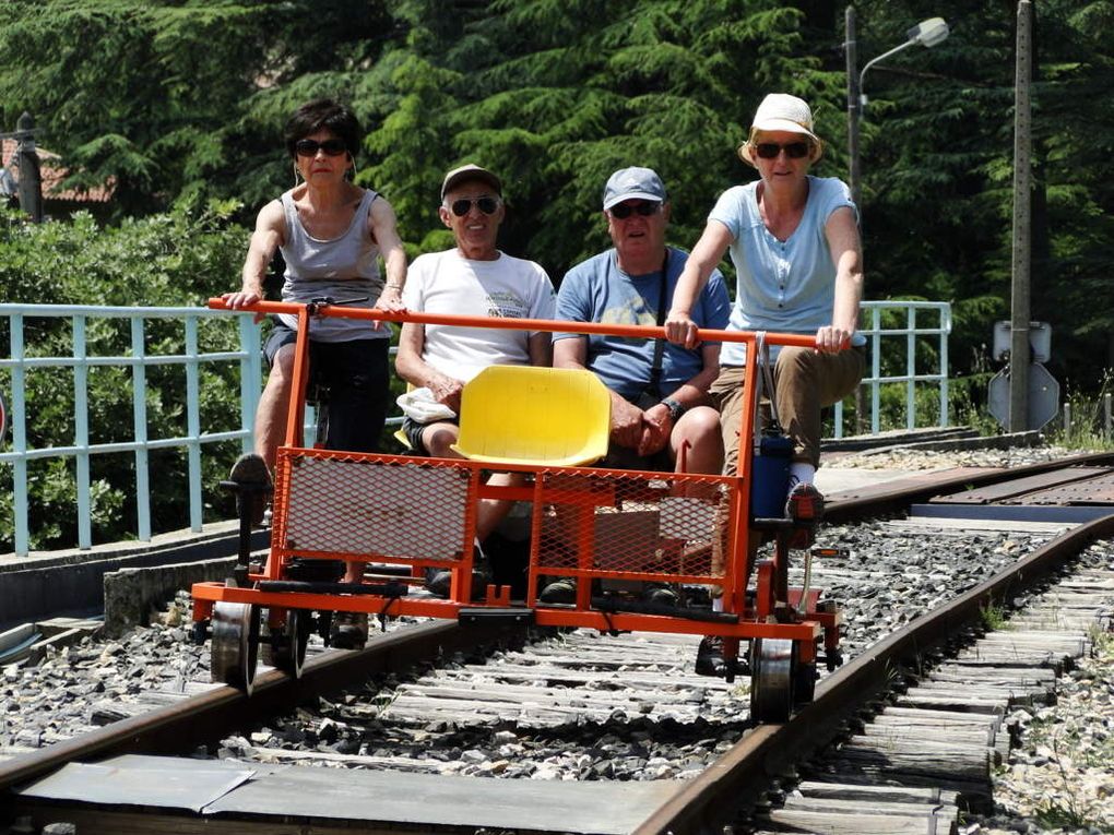 SORTIE VELORAIL Pourcieux 24/05
