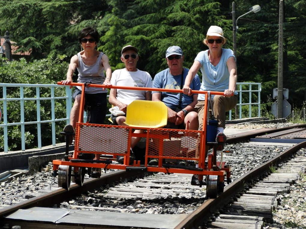 SORTIE VELORAIL Pourcieux 24/05