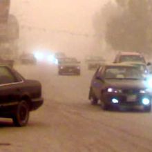 Enorme tempête de sable sur l'Iran