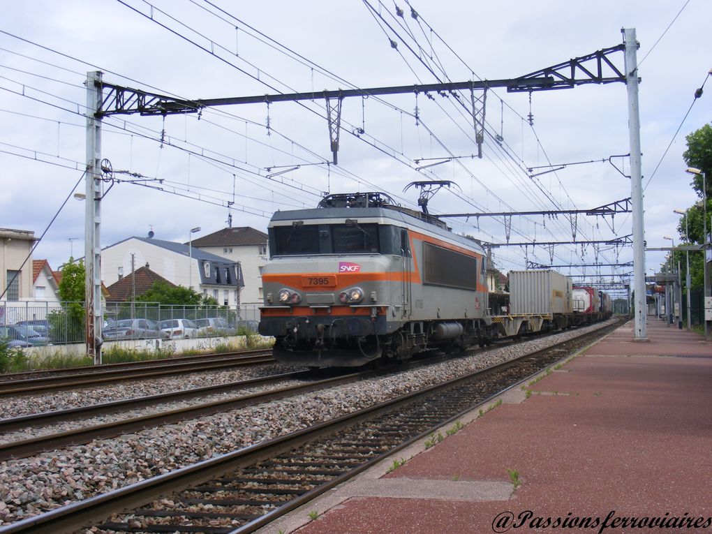 Locomotives électriques à courant continu.