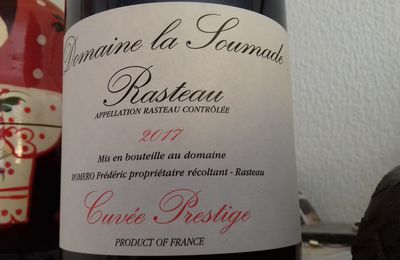 A.O.C. Rasteau rouge: Domaine la Soumade "Cuvée Prestige", 2017 **