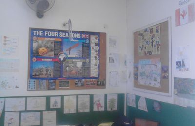 Our English classroom
