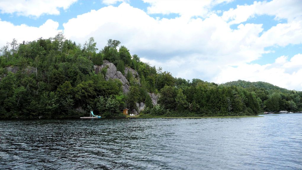 Ballade et patie de peche sur le lac Saint Adolph d'Howard