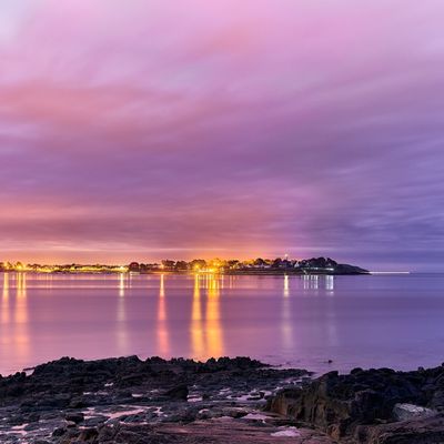 MORBIHAN, la lumière du lève-tôt...