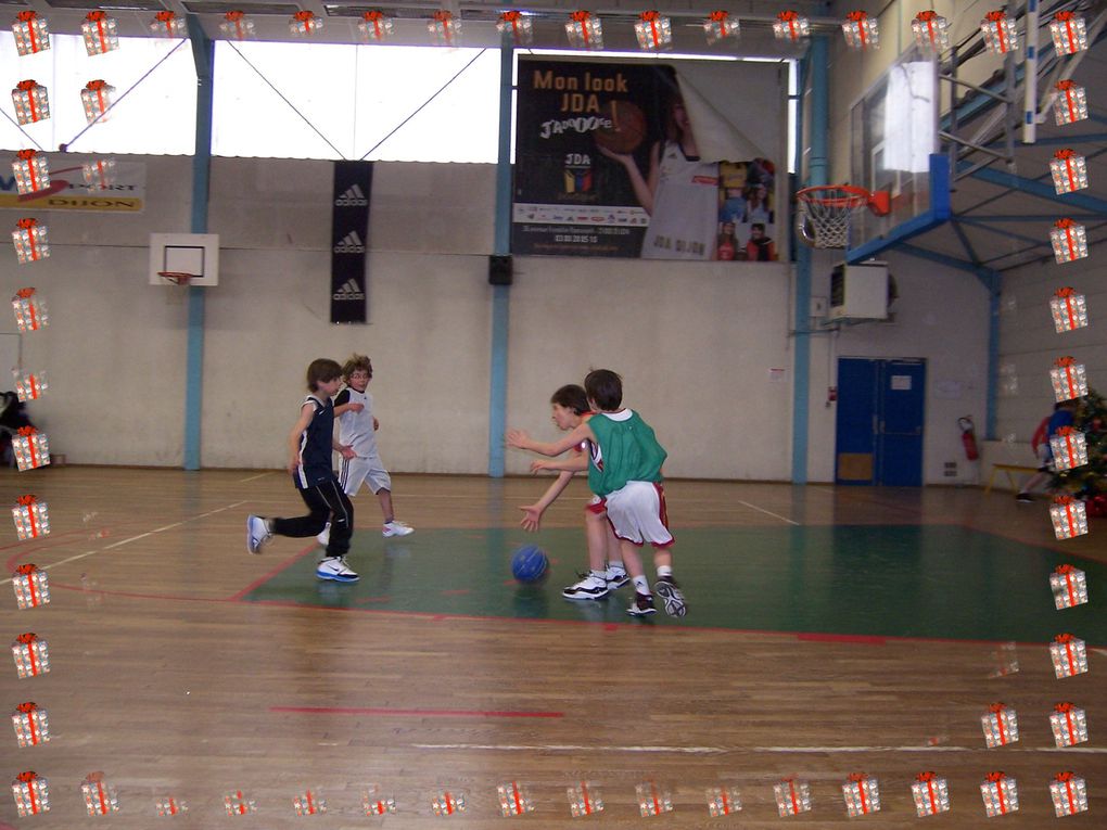 Tournoi de Noel JDA 15 Décembre 2010 - école mini basket et poussins