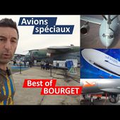 Bombardement, transport stratégique, guerre électronique, ravitaillement: BEST OF avions du Bourget